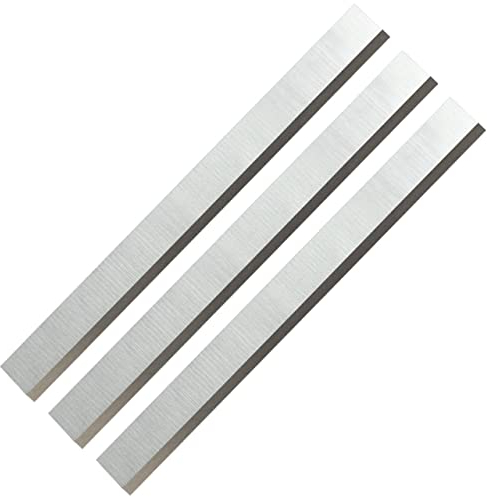 DSAINT 205 x 20 x 3 mm Hobelmesser HSS 3 Stück Ersatz for Belmash J200 und Jointer Hobelmesser oder alle 205 mm dicken Hobel DSAINT
