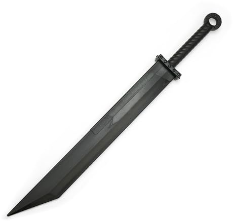 Martial Arts Black Polypropylene Plastic Kung Fu Nan Dao (Overlord Sword) Training sword -37