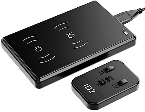 RGTTOTG Lector inteligente de CD CDS para grabar, copiadora de tarjetas IC, lector NFC de 125 KHz, grabador de tarjetas de identificación de frecuencia, programador de tarjetas USB para lectura y