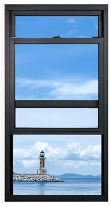 LVLDAWA Schiebefenster, Vertikales Schiebe-Schuppenfenster Aus Gehärtetem Glas Unterer Schiebeflügel Für Schuppenfenster, Imbisswagenfenster, Kann Überall Schweben(Größe:100x150cm)