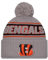 New Era Cincinnati Bengals NFL 2024 Sideline Sport Knit Grau Bommelmütze - One-Size