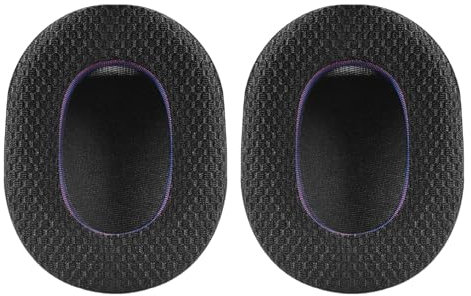 Fazvncv Coussinets d'oreille confortables et rafraîchissants pour casques de jeu sans fil H9 et H7 en mousse à isolation phonique