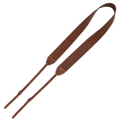 HOMOBABE Tracolla per Fotocamera Regolabile Pelle Vintage Cinghia Porta Macchina Fotografica Leggera e Confortevole Accessorio per Adatta Mirrorless e Fotocamere Compatte