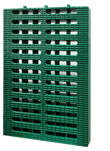 Rejilla Desague Jardin de Plástico, Rejilla Desague Empalmable, Cubierta Sumidero Terraza para Desagüe Pluvial para Alcantarillado(Green,30x30x2.5cm/12x12x1in)