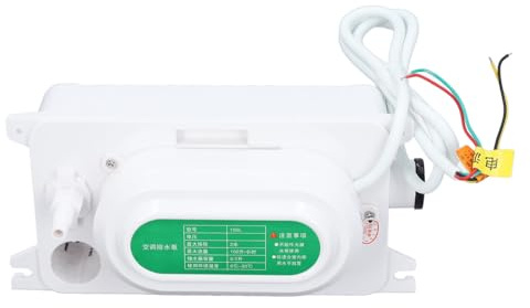 Aumotop Kondensatpumpe, Automatischer Entleerungsablauf, 100 L/h Durchfluss mit 500 Ml Tank für Luftentfeuchter, 100-230 V-AC HVAC-Kondensatpumpe, Effiziente Automatische Kondensationspumpe für