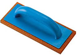 AUSONIA - 42465 TALOCHA LLANA ESPONJA DE GOMA SUAVE PARA ACABADO FINO 24X10 CM