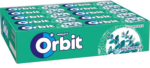 Orbit Chicles Sabor Eucalipto - Paquete de 30 x 14 gr - Total: 420 gr