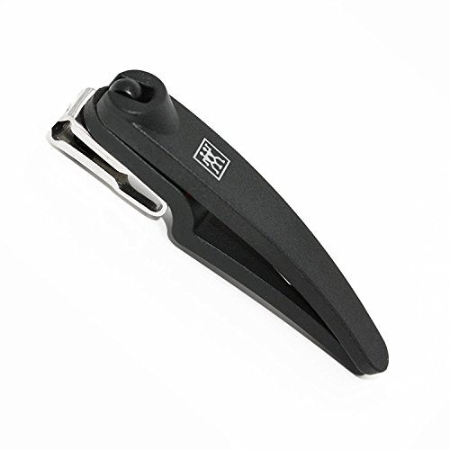 Zwilling 424532s - Cortaúñas clásico de acero inoxidable, de color negro