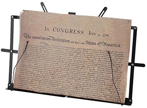 Desktop Notenständer, Faltbarer Tisch Notenständer mit Gummifüßen 11,2 * 18,3 * 7,1 Zoll