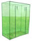Tidyard Telaio per Serra in Acciaio Tubolare Verniciato a Polvere e PVC 170 x 80 x 200 cm | Verde