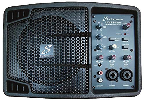 5 Stage Monitor 150W, Finished Loudspeakers Active/Powered Audio Visual, 1 Piece in Pack - LIVESYS5