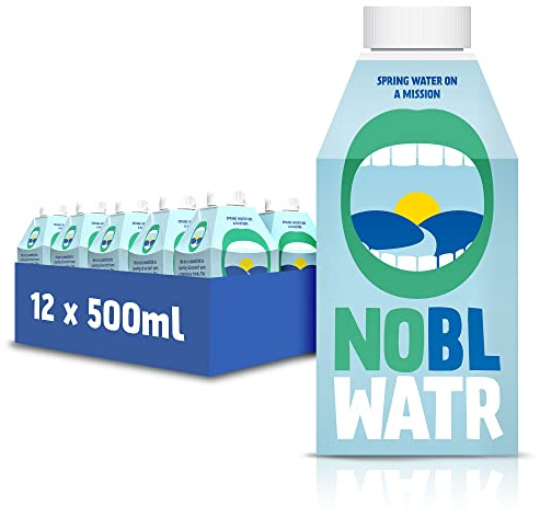 NOBL WATR - Spring Water on a Mission (500ml x 12)
