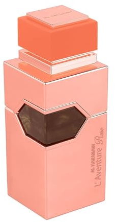 Al Haramain L'Aventure Rosa Arabisches Parfüm für Damen, langanhaltender Duft, blumig, holzig, Eau de Parfum, 200 ml