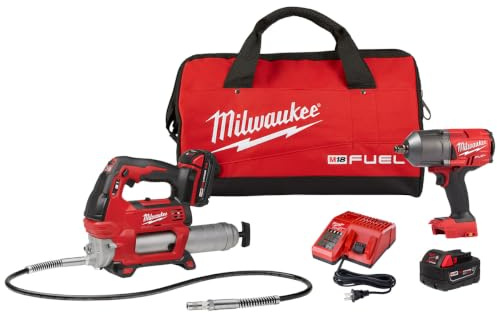 Milwaukee Electric - M18 Fuel. HTIW W/Grease Gun KIT