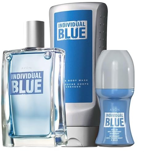 AVON Individual Blue Duftset 3-teilig männlich - frisch - blau -gut!
