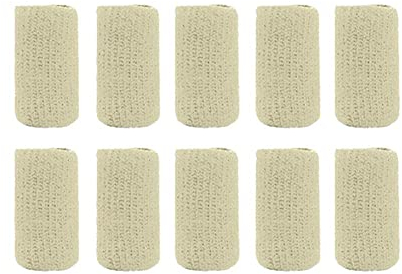 LQQDREX 10 Stück Finger Ärmel Unterstützung Daumen Brace Protector Atmungsaktive Elastische Finger Tape Baseball Für Basketball Tennis Gym