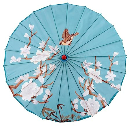 Parapluie de danse classique chinoise japonaise Parapluie en papier huilé Parapluie en soie de bambou
