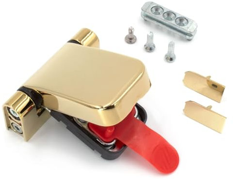 Mila ProSecure uPVC Door Flag Hinge (Single) - 21mm, Gold