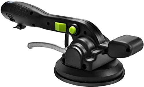 CAFIEDR Piastrellista, Martello Vibrante in Gomma per Piastrelle | Ventose in Alluminio Portata 100 kg | per facilitare la Posa di Piastrelle e Rivestimenti