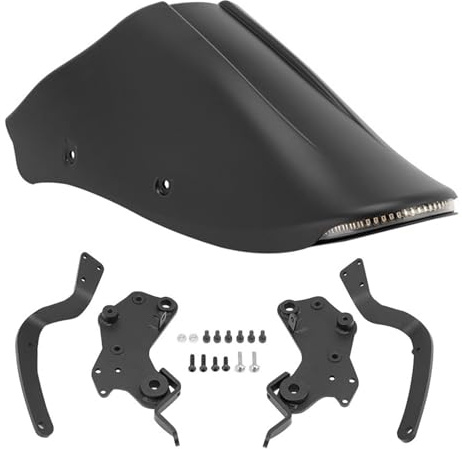 Parafango posteriore per moto Parafango posteriore a LED, protezione parafango paraspruzzi accessori per moto compatibile con Honda Rebel CMX 300 500 2017-2023