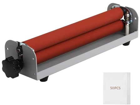 Oztwel Manual Cold Laminator, 12 Inch A4 Laminating Machine - Cold Press Laminator