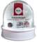 Rayher Bola de nieve para fotos, personalizable, 9 cm ø, marco de fotos original 70x63 mm, 5615600