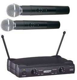 Double Micro Main Sans Fil Vhf - Freq 175,5-183,5 Mhz - Wm 4000 Mh Gr1