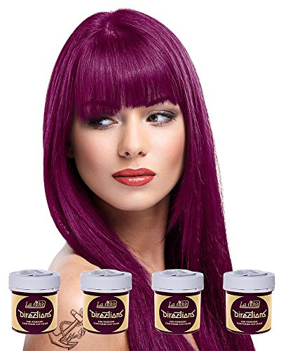 La Riche Directions Colour Haartönung 4er Pack (Dark Tulip)