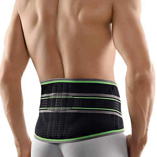Bort StabiloBasic Sport Rückenbandage Pelotte Stabilisierung Lendenwirbel, Gr. 4