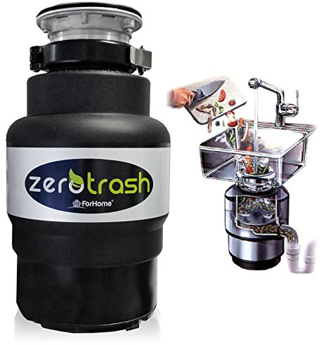 TritaRifiuti Dissipatore ZeroTrash ForHome® Dissipatore di Rifiuti Organici per Casa Sotto Lavello - mod. 400-1/2HP
