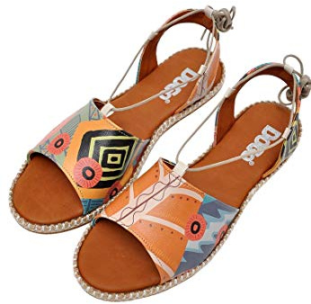DOGO Hazel, Sandalia Mujer, Multicolor, 36 EU