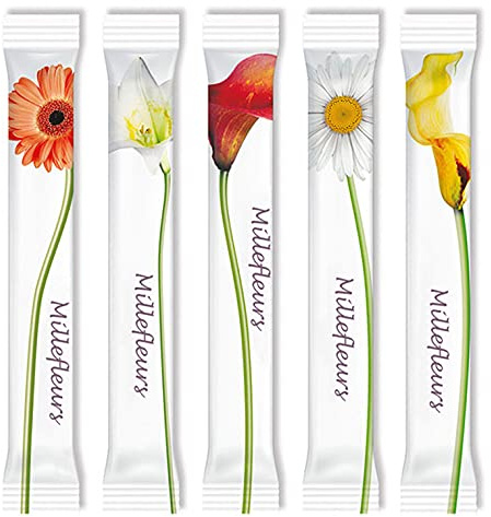 Zuckersticks Millefleurs 1000 x 4g Feinzucker | Nachhaltige Verpackung