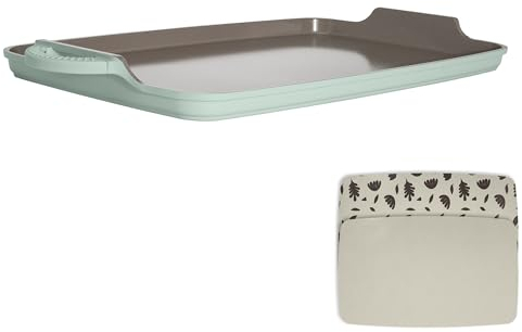 Goodful All-in-One Doppelbrenner-Grillplatte, Keramik-Antihaftbeschichtung, langlebiges Aluminiumguss, ofen- und spülmaschinenfest, hergestellt ohne PFAS, PFOA, PFOS und PTFE, 45,7 x 27,9 cm,