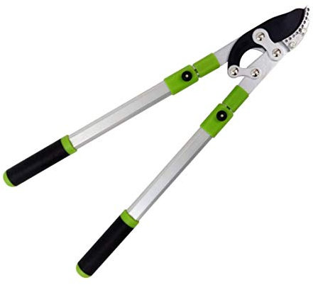 TONZN Potatori Bypass telescopici Potente potatore da Giardino per impieghi gravosi Potente potatore Manuale a Incudine Design ergonomico