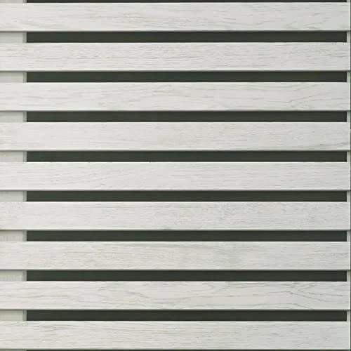 Wood Slats Black Wallpaper - Grey Rustic Modern Striped Contemporary - Natural Weathered Timeless