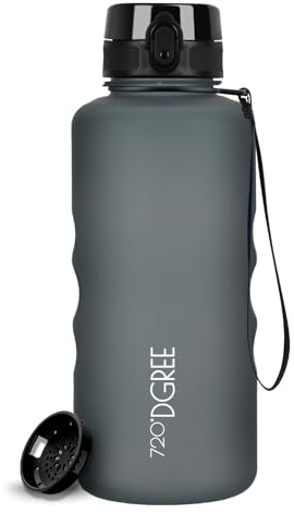 720°DGREE Trinkflasche „uberBottle“ Sieb – 6 Größen, über 40 Farben wählbar
