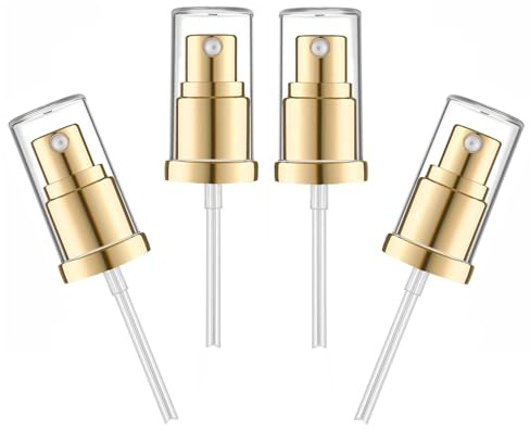 Semazz Ersatzspenderkopf Fundament,4 PCS Ersatz Foundation Pumpe Nachfüllbehälter Pumpe für Estee Lauder Double Wear Foundation