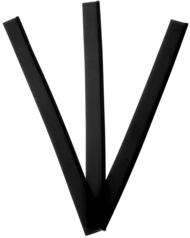 TOGEVAL 3pcs Car Window Squeegee Windscreen Cleaning Squeegee Glass Wiper Strip Replacement
