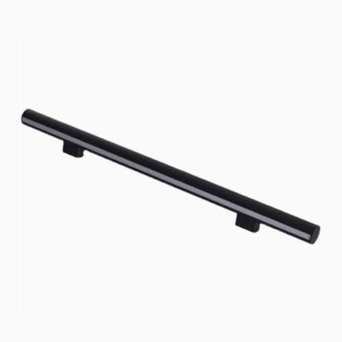 Industrial Stair Railing with LED Lights Wall Mount Metal Hand Rails for Hallway Loft Porch Stairway Modern Banister Handrails for Staircase Black 9.9ft/300cm