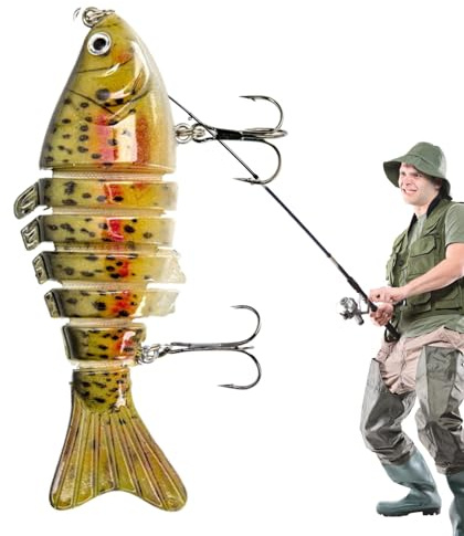 Ranley Süßwasserköder, Forellenköder für den See, mehrere Swimbaits – Hartköder, Spinnerbait-Set, realistische Süßwasser-Crankbaits, Salzwasser-Ausrüstung für