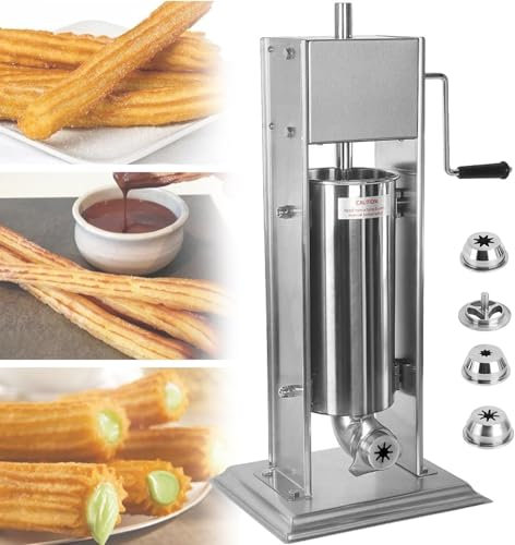 Macchina commerciale del creatore di Churros con 4 ugelli, automatica per casa, ristoranti, panetterie