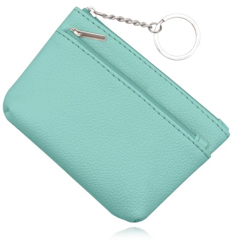 LycheePatternCoinPurse,SmallCoinPurse,CreditCardPurse,BusinessCard,PortableCoinPurse,Women'sCoinPurses,Zipper,Keyring, Headset Lipstick Organizer Purse.(LightGreen)
