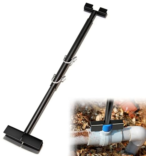 Adjustable Long-Handle Ball Valve Wrench & Backflow Valve Key, Fits 1/2–2 Plastic Ball Valves, Outdoor Water Shut-Off Tool for Irrigation, Backflow Preventers, Sprinkler Lines & Fire Riser Systems
