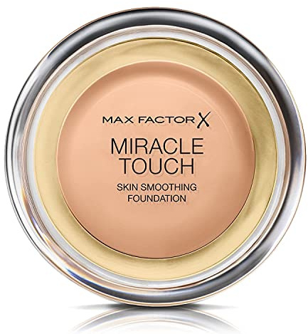 Max Factor Miracle Touch Smoothing Foundation 45 Warm Almond (Old Formula)