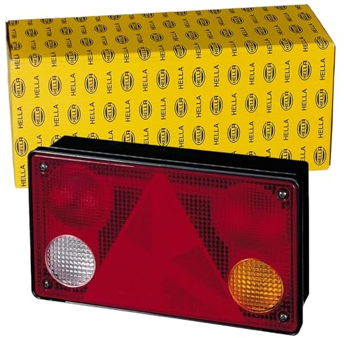HELLA Rückleuchte - Glühlampe - 12V / 24V - Anbau/geschraubt - ECE | 2VD 340 400-451, Heckleuchte