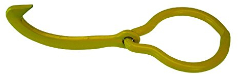 Ochsenkopf Wendehaken mit Ring, CV-Stahl, braun, 36.5 x 16 x 9.5 cm