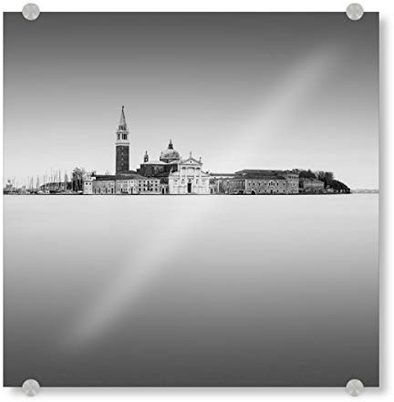 artboxONE Acrylglasbild 30x30 cm Städte San Giorgio Maggiore Venedig Bild hinter Acrylglas - Bild Venedig Adria Alt