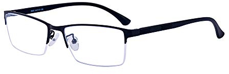 ALWAYSUV Kurzsichtigkeit Brille Myopia Brille Nerd Brille Mit Dioptrien -1.0 bis -4.0 (-1.50)