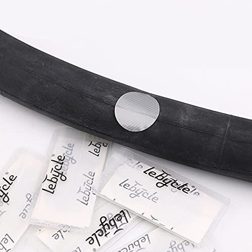Sebasty Reifenflicken 80 Stück Box 25mm Rundflicken Reifenreparatur Reifenreparatur Auto Tubeless Reifenflicken Reifen,80