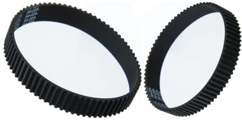 Hyvelmaskin drivbälte kompatibelt med Bosch PHO16-82 PHO15-82 PHO100 GHO18V GHO14.4, 2 st